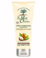 Le Petit Olivier Spülung mit Olivenöl, Sheabutter und Arganöl für trockenes und strapaziertes Haar