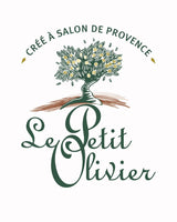 logo le petit olivier vor weißem hintergrund