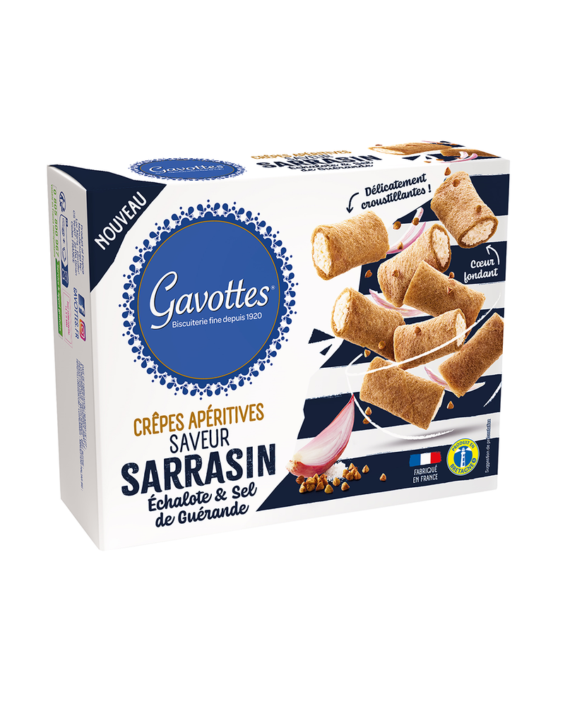 Mini Crêpes Schalotten-Guérande-Salz 80 g