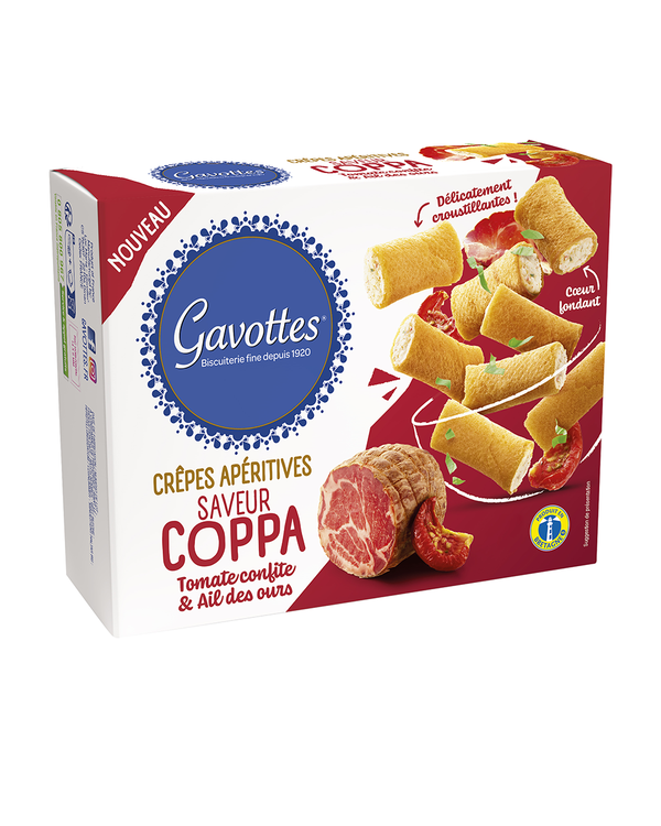 Mini Crêpes Coppa-Tomate-Bärlauch 80 g