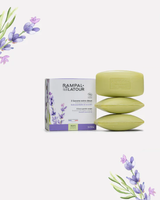 3er Set Ovale Seifen Lavendel 3x150 g = 450 g