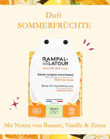 ampal Latour Kinderseife Sommerfrüchte mit Duftnoten von Banane, Vanille und Zitrus