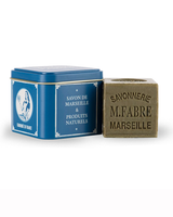 Marseiller Kernseife Olive in Metallbox 200 g - Marius Fabre