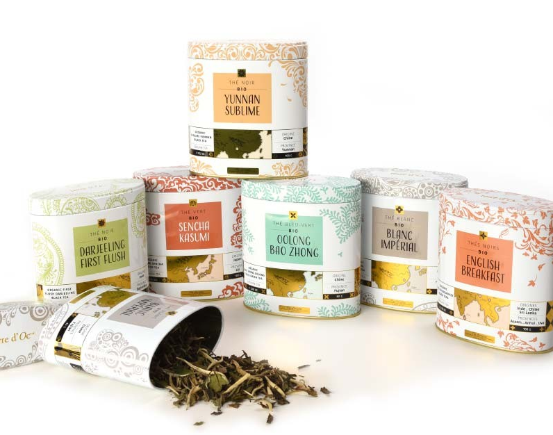 Bio Grüner Tee mit Liköraromen "Sencha Kasumi" Metalldose 100 g / DE-ÖKO-006