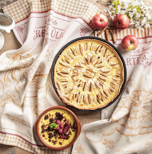Geschirrtuch Jacquard 'Tarte aux pommes'