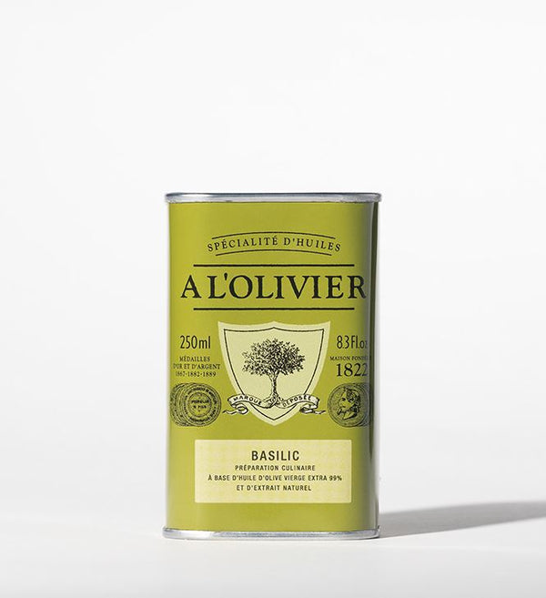 Olivenöl mit Basilikum 250 ml - A l'Olivier