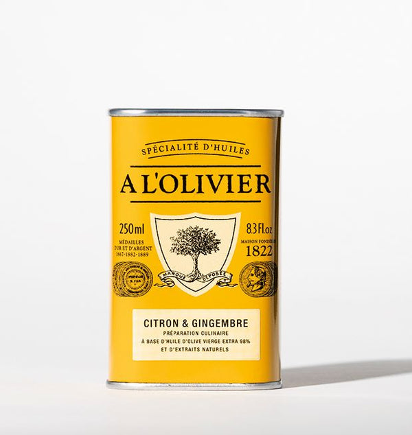 Olivenöl mit Zitrone & Ingwer 250 ml - A l'Olivier