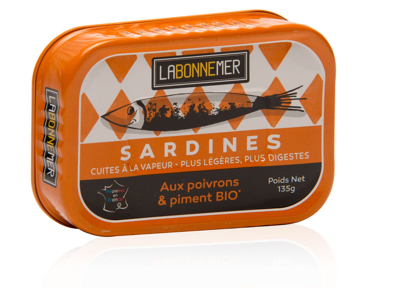 Sardinen mit Paprika & Piment 135 g Dosenkonserve