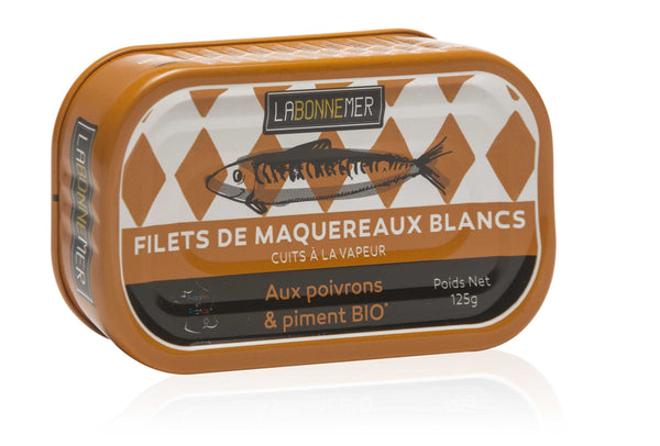 Markelenfilet mit Paprika & Piment 125 g Dosenkonserve - La Bonne Mer