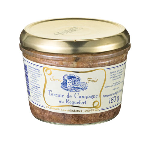 Pastete mit Blauschimmelkäse (Roquefort) 180 g - Beauharnais