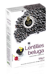 Schwarze Belugalinsen (Lentilles beluga) 500 g - Le Bon Semeur