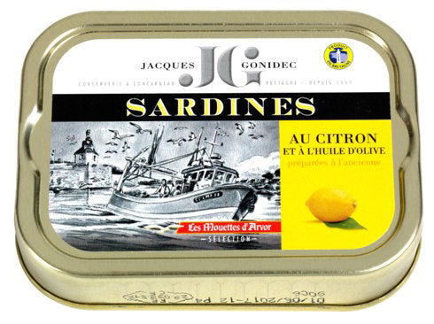 Sardinen mit Zitrone 115 g Dosenkonserve