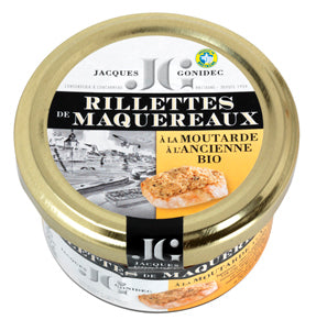 Makrelen-Rillettes mit Senf 90 g - Jacques Gonidec