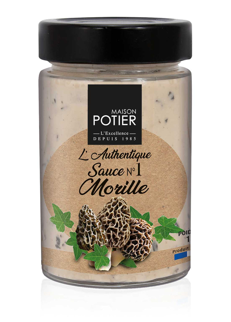 Morchelsauce (Sauce Morille) 180 g - Maison Potier