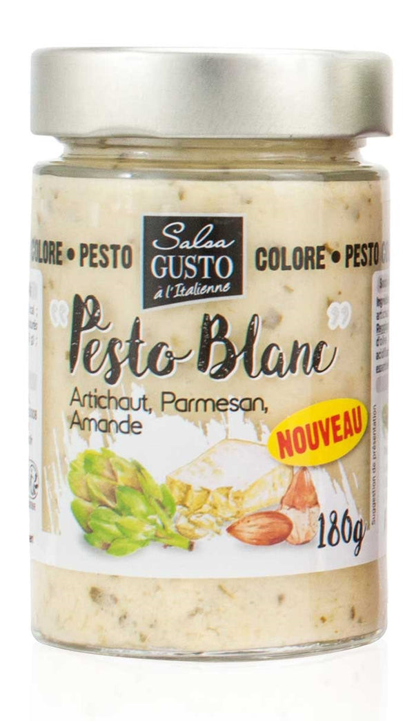 Weißes Pesto mit Artischocken, Parmesan und Mandeln 180 g - Maison Potier