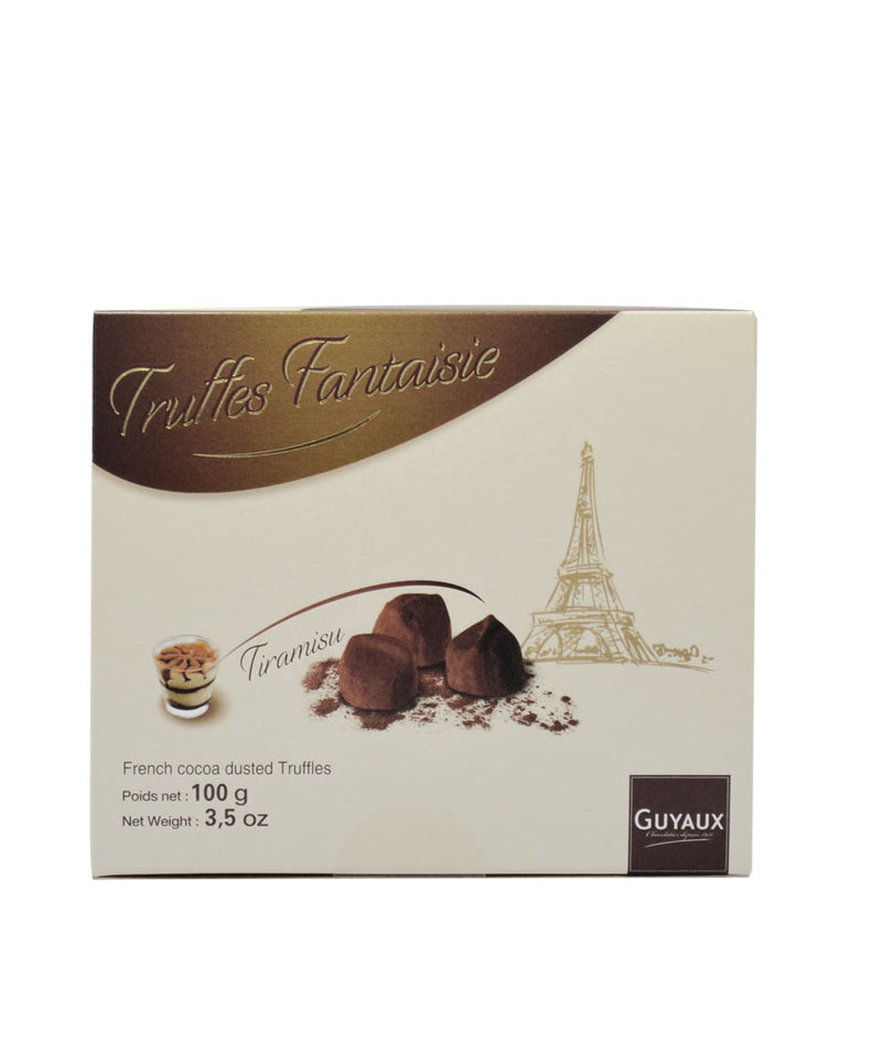 Schokoladentrüffel (Truffes Fantaisie) mit Tiramisu 100 g - Chocolaterie Guyaux