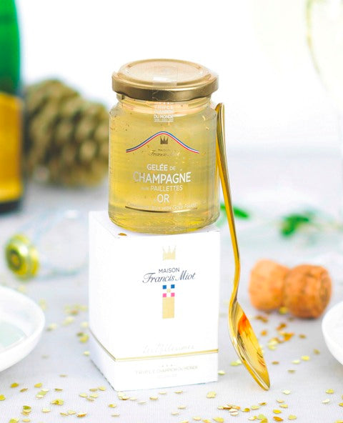Goldenes Champagner-Gelee 110 g - Francis Miot