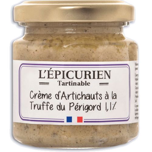 Paste aus Artischocken und Perigordtrüffel (Crème d'Artichauts à la Truffe du Perigord) 100 g - L'Epicurien