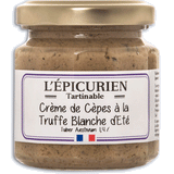 Paste aus Steinpilzen und weißer Sommertrüffel (Crème de Cèpes à la Truffe Blanche d`Eté) 100 g - L'Epicurien
