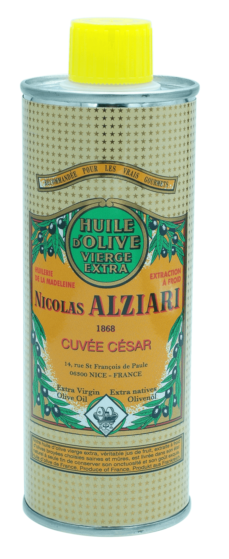 Olivenöl Cuvée César 250 ml - Nicolas Alziari