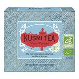 Bio Schwarzer Tee 'Prince Wladimir' mit Zitrusfrüchten, Vanille und Gewürzen in der 44 g Pappschachtel (einzelne Teebeutel) - Kusmi Tea / DE-ÖKO-006
