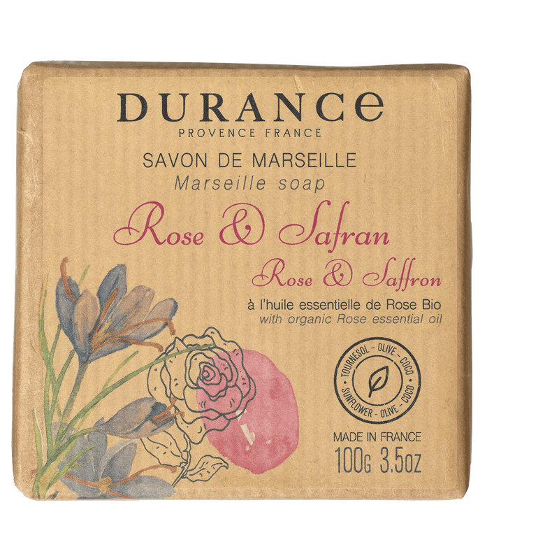 Marseiller Seife Rose-Safran 100 g