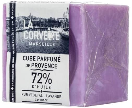Marseiller Kernseife 'Lavendel' in Folie 200 g - La Corvette Marseille
