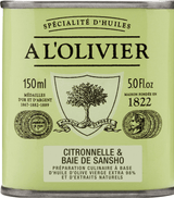 Olivenöl mit Zitronengras und Sansho-Pfeffer 150 ml - A l'Olivier