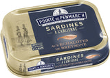 Sardinen mit Olivenöl & Schalotten aus der Bretagne 115 g Dosenkonserve
