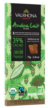 Vollmilch-Schokoladentafel mit 39% Kakao 70 g / DE-ÖKO-006