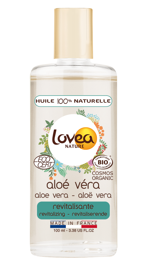 Körperöl mit Aloe Vera Öl für trockene Haut 100 ml - Lovea