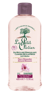 Mizellen-Reinigungswasser Mandelblüte (Eau Micellaire) 400 ml - Le Petit Olivier