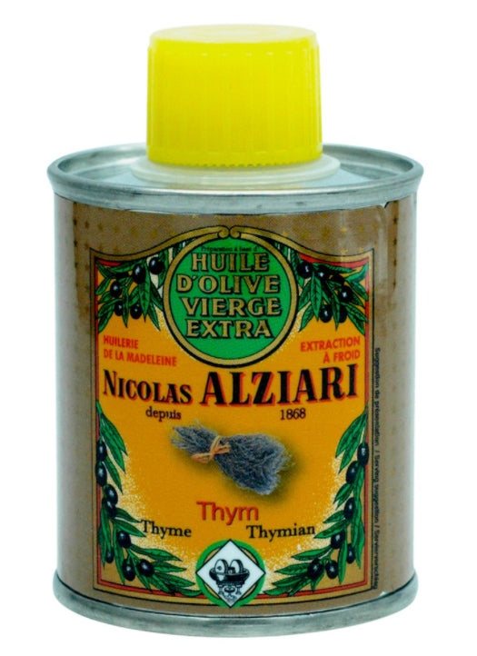 Olivenöl mit Thymian 100  ml - Nicolas Alziari