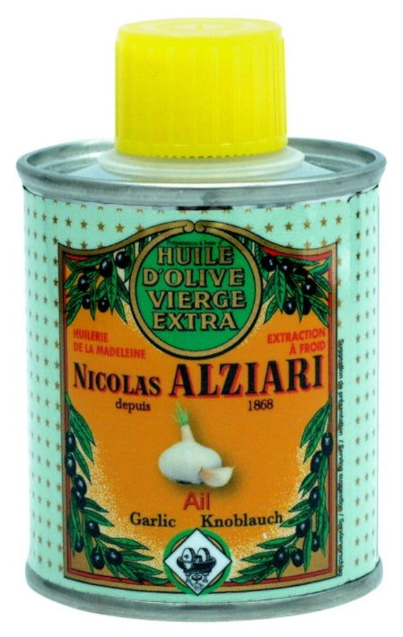 Olivenöl mit Knoblauch 100 ml - Nicolas Alziari