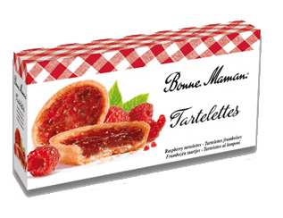 Kleine Himbeertörtchen 9 Stück - 135 g