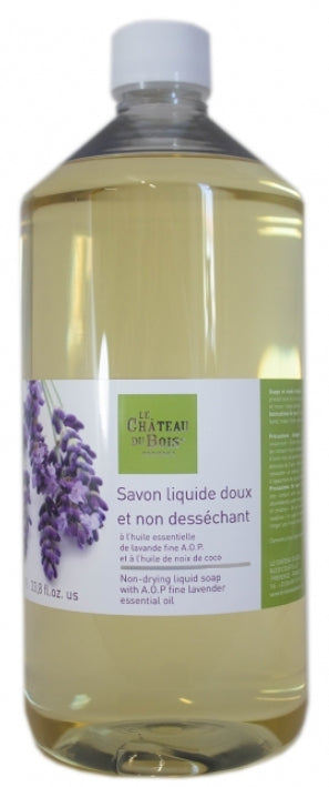 Flüssigseife Lavendel 1 Liter Nachfüllflasche - Le Château du Bois