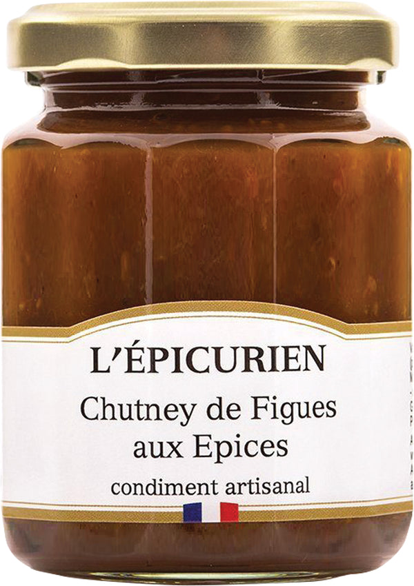 Chutney mit Feigen und Gewürze 220 g - L'Epicurien
