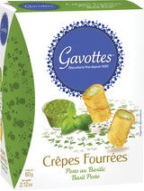 Mini Crêpes (Crêpes Fourrées) mit Basilikumpesto-Füllung 60 g - Gavottes