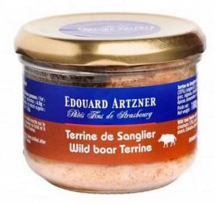 Pastete mit Wildschwein und Kastanien 180 g - Edouard Artzner