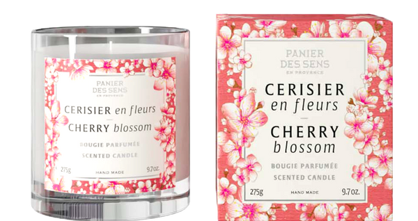 Duftkerze Kirschblüte 275 g - Panier des Sens