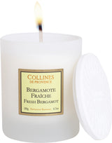 Duftkerze mit Deckel Bergamotte 180 g - Collines de Provence