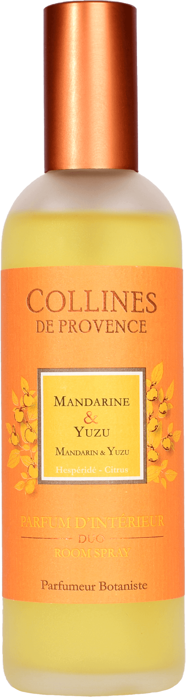 Raumspray Mandarine & Yuzu 100 ml - Collines de Provence