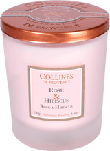 Duftkerze Rose & Hibiskus 180 g