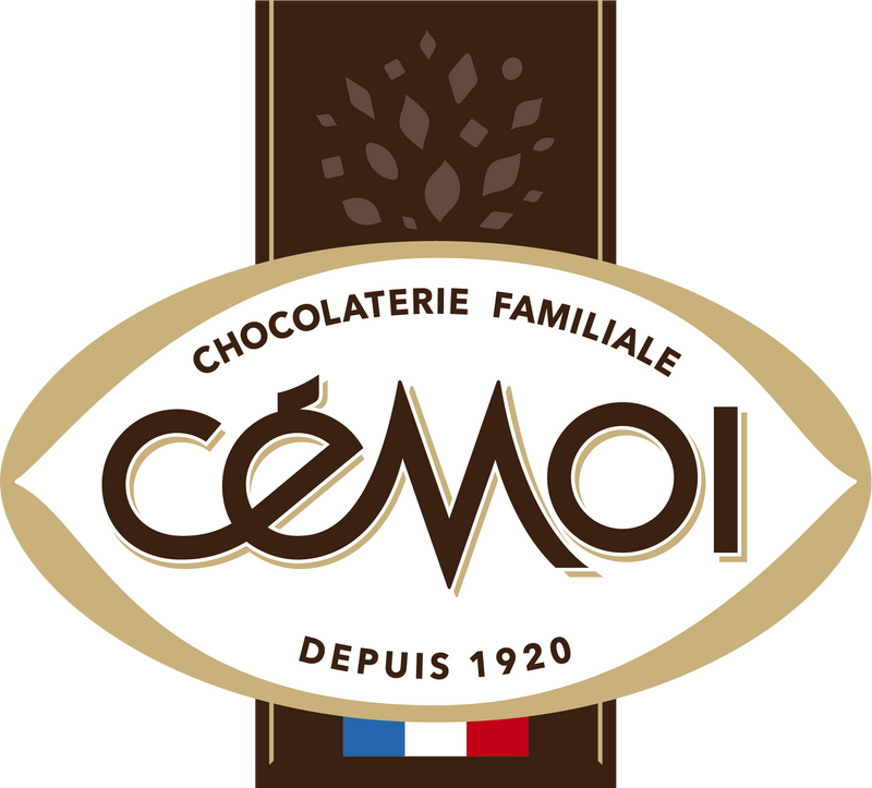 Zartbitter-Schokoladentafel mit Mandelsplittern und 64% Kakao 100 g - Cémoi