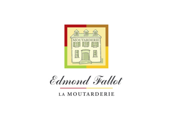 Dijon-Senf mit groben Senfkörnern im Steintopf 250 g - Edmond Fallot