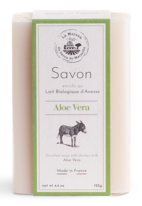 Eselsmilchseife Aloe Vera 125 g - Maison du Savon
