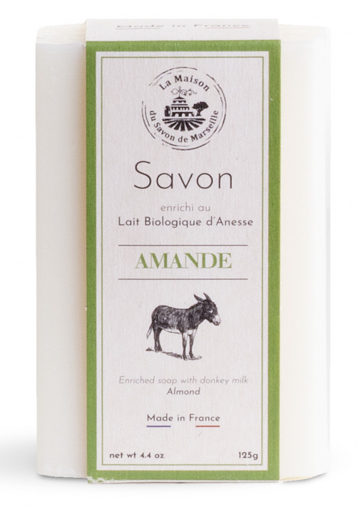 Eselsmilchseife Mandel 125 g - Maison du Savon