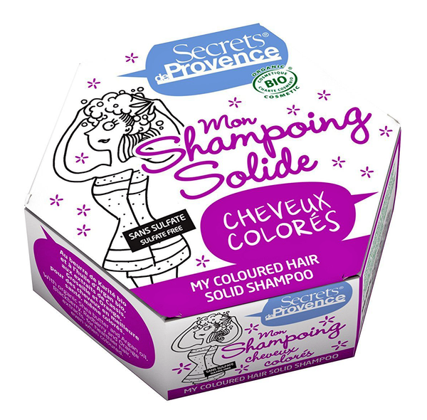 Shampoo-Seife für coloriertes Haar 85 g - Secrets de Provence