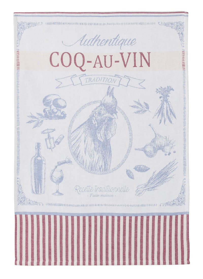 Geschirrtuch Jacquard 'Coq-au-Vin' - Coucke