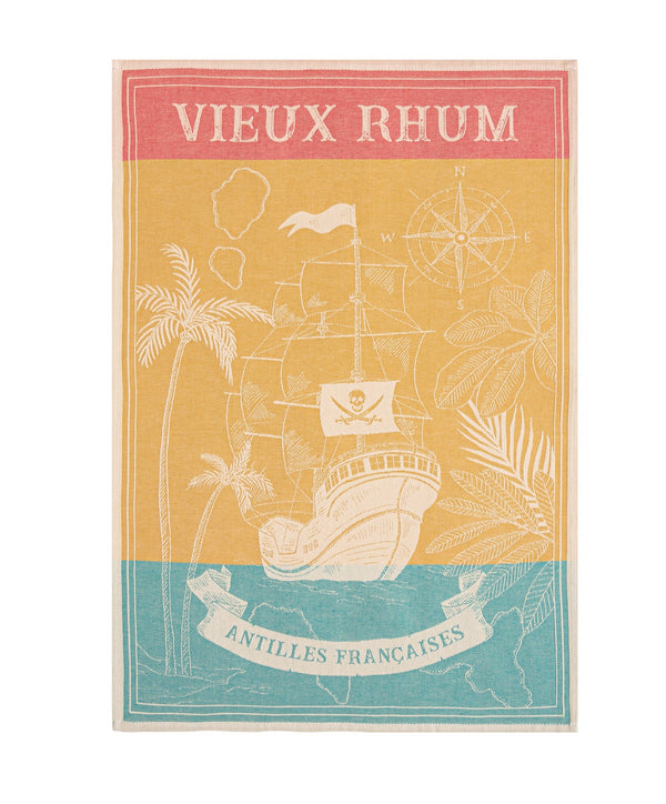 Geschirrtuch Jacquard 'Vieux Rhum'